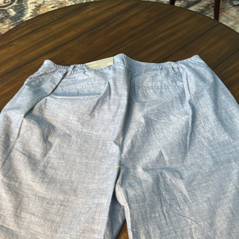Talbots Blue Capris - Picture 3 of 4